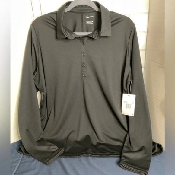 NWT Nike Women’s Long Sleeve Collar Golf Polo Sz XXL - Picture 1 of 4